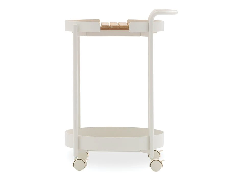 LEVEL Fino Outdoor Bar Cart - White 5 LEVEL Fino Outdoor Bar Cart - White - Image 5