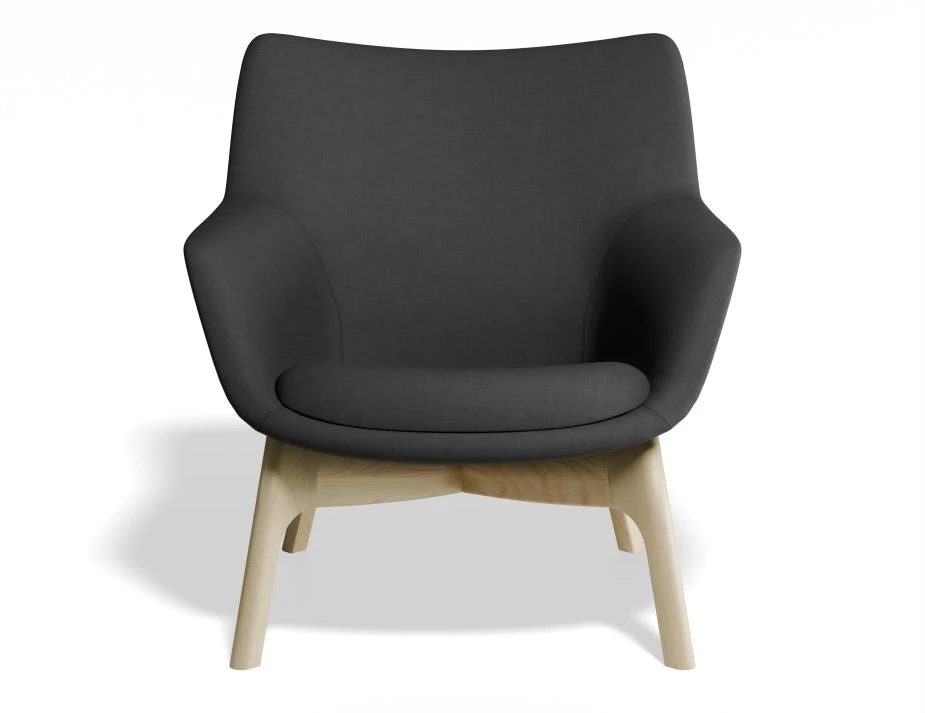 LEVEL Flow Armchair - Dark Grey 2 LEVEL Flow Armchair - Dark Grey - Image 2