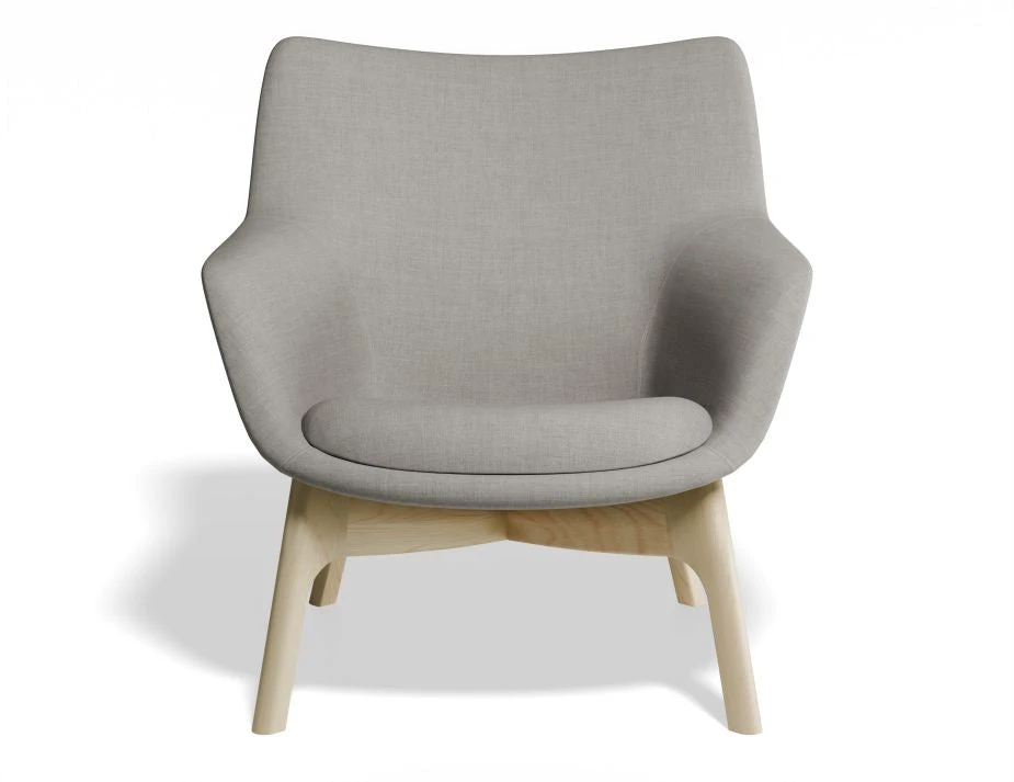 LEVEL Flow Armchair - Light Grey 1 LEVEL Flow Armchair - Light Grey