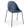 LEVEL Pebble Chair Navy Blue With Shell Seat