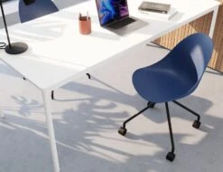 LEVEL Pebble Chair Navy Blue With Shell Seat -Level Furniture Outlet Store pebble swivel chairs navy angle 2 a234bad5 9dc8 4278 bce2 2177d60a5dd4