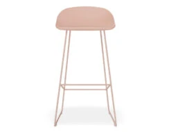 LEVEL Pop Stool - Soft Pink Frame And Shell Seat -Level Furniture Outlet Store pink dusty modern simple a35ae932 7d25 4ff1 b406 06472a90350a