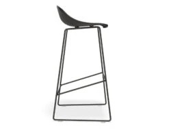 LEVEL Pop Stool Black Frame And Black Shell Seat -Level Furniture Outlet Store pop stool black metal frame b29900f6 99fb 49db 9cfd 3646e15cb220