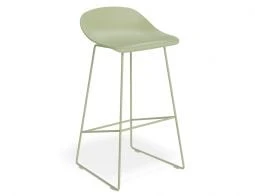 LEVEL Pop Stool - Dusty Green Frame And Shell Seat 11 LEVEL Pop Stool - Dusty Green Frame And Shell Seat - Image 11