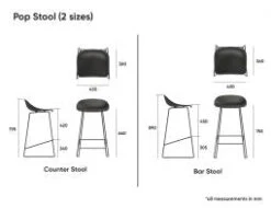 LEVEL Pop Stool - Silver Grey Frame And Shell Seat -Level Furniture Outlet Store pop stools dimensions 90980257 6a58 46bf ae7d e5249eec3c47