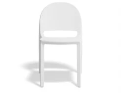 LEVEL Profile Chair - White -Level Furniture Outlet Store profile chair white front