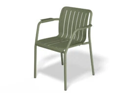 LEVEL Roku Outdoor Armchair In Matt Eucalyptus Green - No Cushion