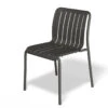 LEVEL Roku Outdoor Dining Chair In Matt Charcoal - No Cushion