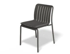LEVEL Roku Outdoor Dining Chair In Matt Charcoal - No Cushion -Level Furniture Outlet Store roku chaircushion charcoal charcoal