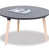 LEVEL Massa Coffee Table - 80cm - Black - Natural