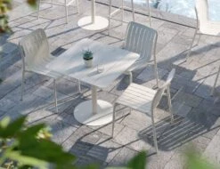 LEVEL Roku Outdoor Dining Chair In Matt White - Roku Dining Chair - White -Level Furniture Outlet Store ruku white chair