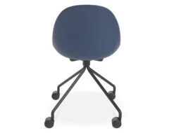 LEVEL Pebble Chair Navy Blue With Shell Seat -Level Furniture Outlet Store senchuan navy office chair 5 20515899 2e34 4bce aa1a 1902476f1e5f