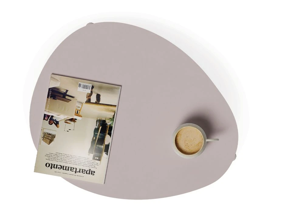 LEVEL Cetara Side Table - Outdoor - Pale Blush 10 LEVEL Cetara Side Table - Outdoor - Pale Blush - Image 10