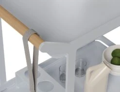 LEVEL Imola Outdoor Bar Cart - Matt Silver Grey 24 LEVEL Imola Outdoor Bar Cart - Matt Silver Grey -Level Furniture Outlet Store silver modern drink trolley bar aa9bc6aa 96d4 4f8a 9b14 86259e8bf07c