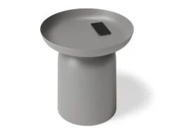 LEVEL Soda Table - Small - Silver Grey -Level Furniture Outlet Store single side table metal aluminium2 531a71e7 f5d0 443f b945 31dab66b80d3