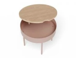 LEVEL Tao Table - Small - Dusty Pink 36 LEVEL Tao Table - Small - Dusty Pink -Level Furniture Outlet Store storage hidden removable top wood 6f3d2551 cbe3 45e7 a74b 042ac6ea2af3