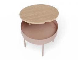 LEVEL Tao Table - Small - Dusty Pink 17 LEVEL Tao Table - Small - Dusty Pink - Image 17