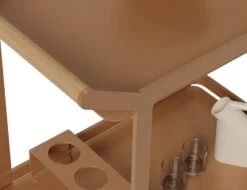 LEVEL Imola Outdoor Bar Cart - Terracotta -Level Furniture Outlet Store terra b2f01ea8 6dda 4af3 b4a9 5308aa5edf6c