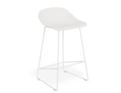 LEVEL Pop Stool - White Frame And Shell Seat -Level Furniture Outlet Store white 660 3aee0683 9d50 4f12 8496 477f9985f4e0