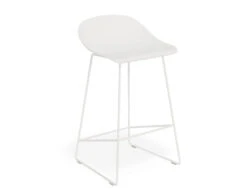 LEVEL Pop Stool - White Frame And Shell Seat -Level Furniture Outlet Store white 660 740e2ded b3ac 4650 9a4c 2da64a3fb58a
