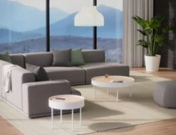 LEVEL Tao Table - Large - White -Level Furniture Outlet Store white coffee table tao set dd994b6d dd77 45f5 b8b1 bfbfd9f215ef