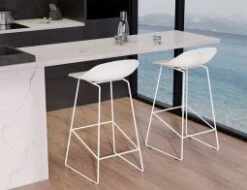 LEVEL Pop Stool - White Frame And Shell Seat -Level Furniture Outlet Store white pop stool in situ 2 5e9c544c c829 47b3 b1da 540d60a20d63