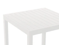 LEVEL Halki Table - Outdoor - High Bar - Matt White 77 X 77cm -Level Furniture Outlet Store white table 499a0151 e0f9 435a 8b6a 2e2ac9c7f73c