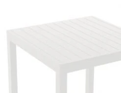 LEVEL Halki Table - Outdoor - High Bar - Matt White 77 X 77cm -Level Furniture Outlet Store white table b3ec613c 6534 41c0 ae44 572a61afd003