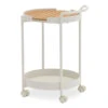 LEVEL Fino Outdoor Bar Cart - White