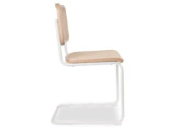LEVEL Calibre Chair - White With Natural Cane -Level Furniture Outlet Store white rattan dining chair dff60331 bdd1 4d6a 9296 592cfe7542d9