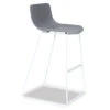 LEVEL Umbria Stool - White - Grey Shell