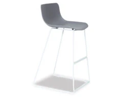 LEVEL Umbria Stool - White - Grey Shell