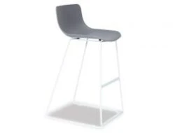 LEVEL Umbria Stool - White - Grey Shell 9 LEVEL Umbria Stool - White - Grey Shell -Level Furniture Outlet Store wowweee b76277df dad1 405d a398 dfcab0a10011